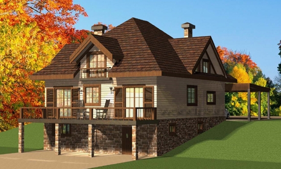 Проект дома "Лариса"