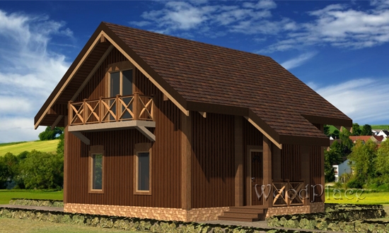 Проект каркасного дома "Уют"