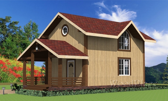 Проект каркасного дома "ГРЭЙМедиа"