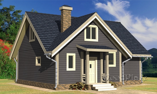 Проект каркасного дома "Дубрава"