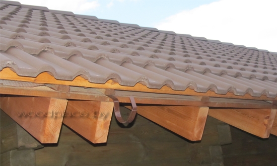 Строительство дома "Чудин". Окнчательный вид постройки. Кровля и стропила.