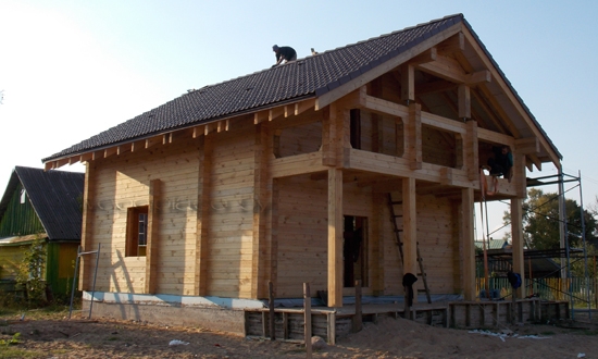 Вид на готовую постройку - 1