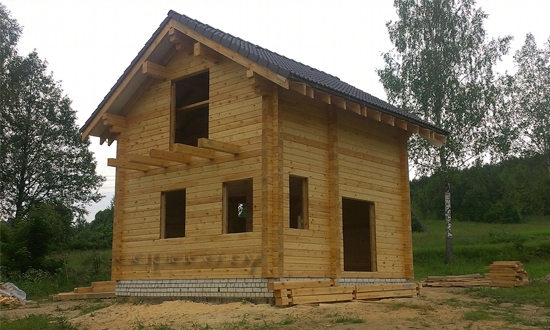 Деревянный дом "Брестик" 8