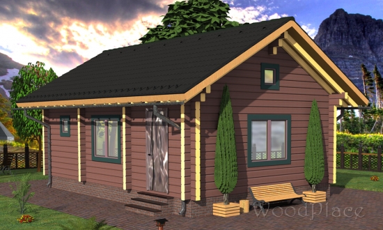 Проект бани  "Чачково"