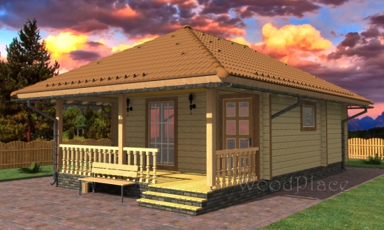 Проект бани  "Борисов"