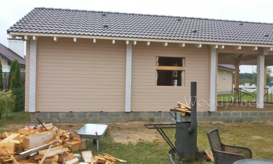 Проект бани "Северное сияние"