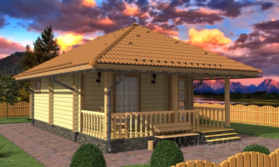 Проект бани  "Борисов"