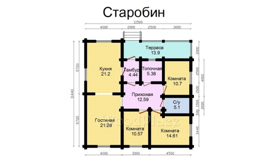 Проект дома "Старобин"