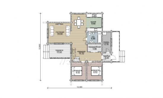 Проект дома "Большой камень"