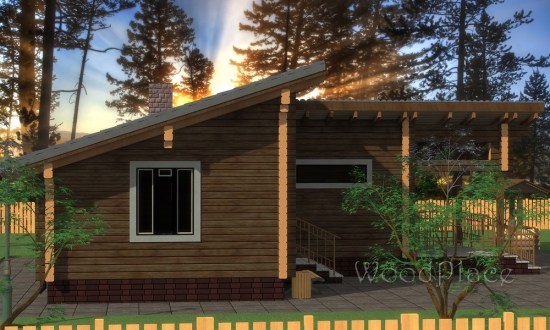 Проект бани "Бриз"