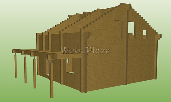 Проект дома "Затень"